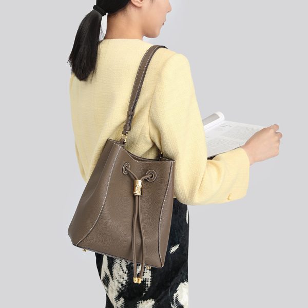 TOGO Handmade Bucket Shoulder Bag - Image 3